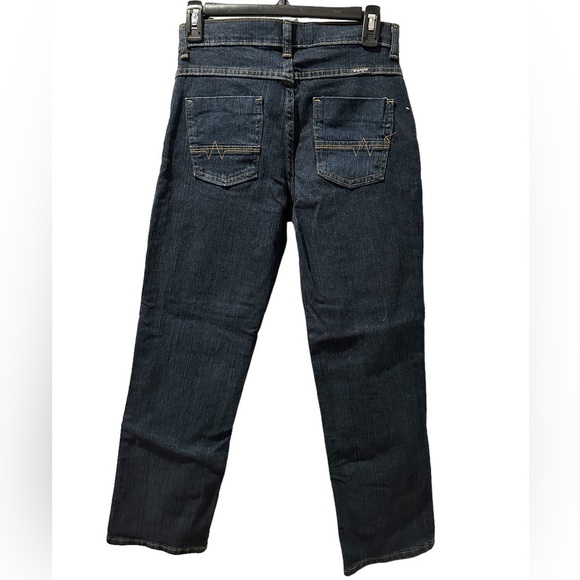 Wrangler Authentics-Boys Five pocket Jeans size 14 Regular Drk Wash ZBSCBM2 - Picture 2 of 10